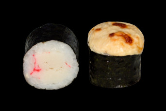 Запечені макі з крабом